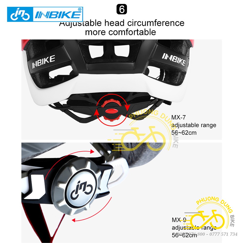 Mũ bảo hiểm xe đạp thể thao INBIKE MX-7