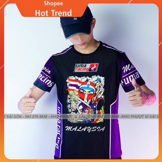 BST áo thun xe máy ngắn tay Uma Racing Chibi 3D - Áo thun đua xe máy Cotton in hình tem xe KYT Uma