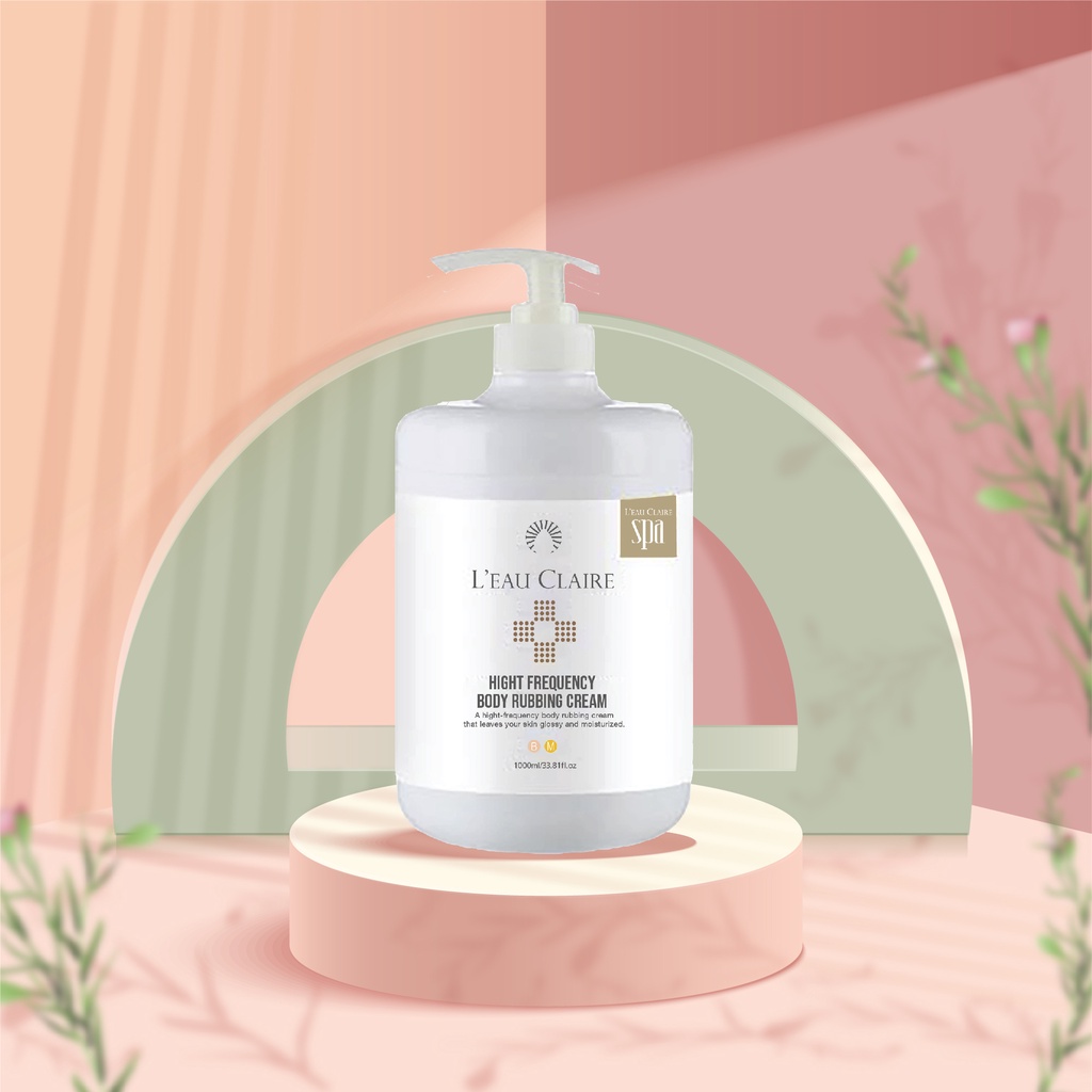 Kem massage giảm mỡ thừa, săn chắc cơ L'eau Claire High Frequency Rubbing Cream 1000ml