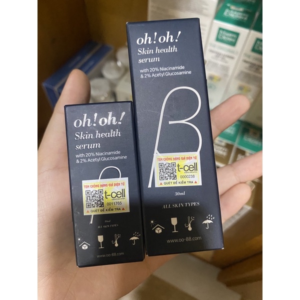Serum dưỡng sáng da Niacinamide 20% oh!oh!