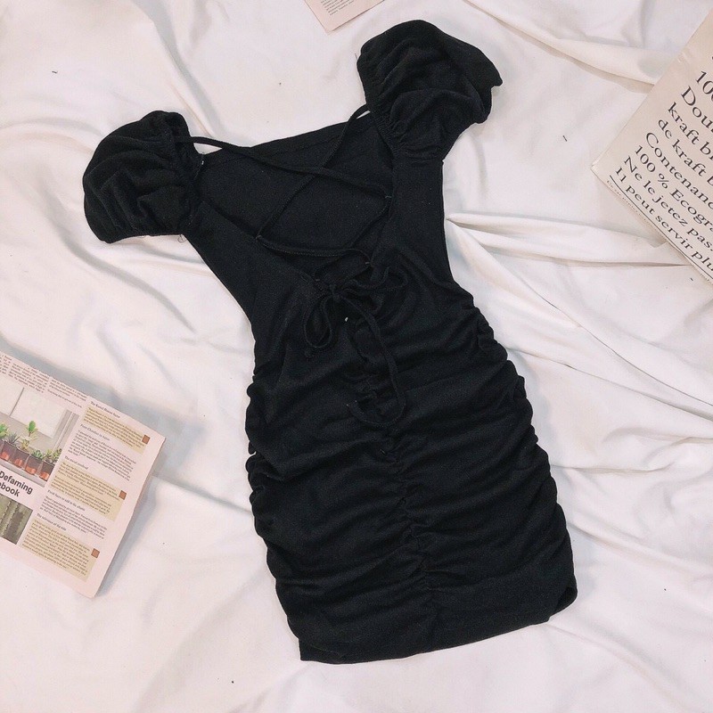 Đầm borip đan dây lưng | BigBuy360 - bigbuy360.vn