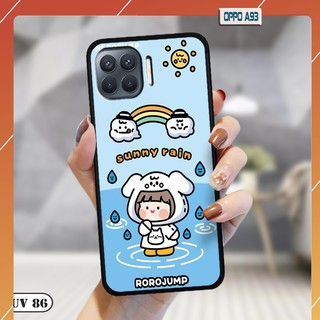 Ốp Oppo A93 - lưng nhám viền dẻo ngộ nghĩnh