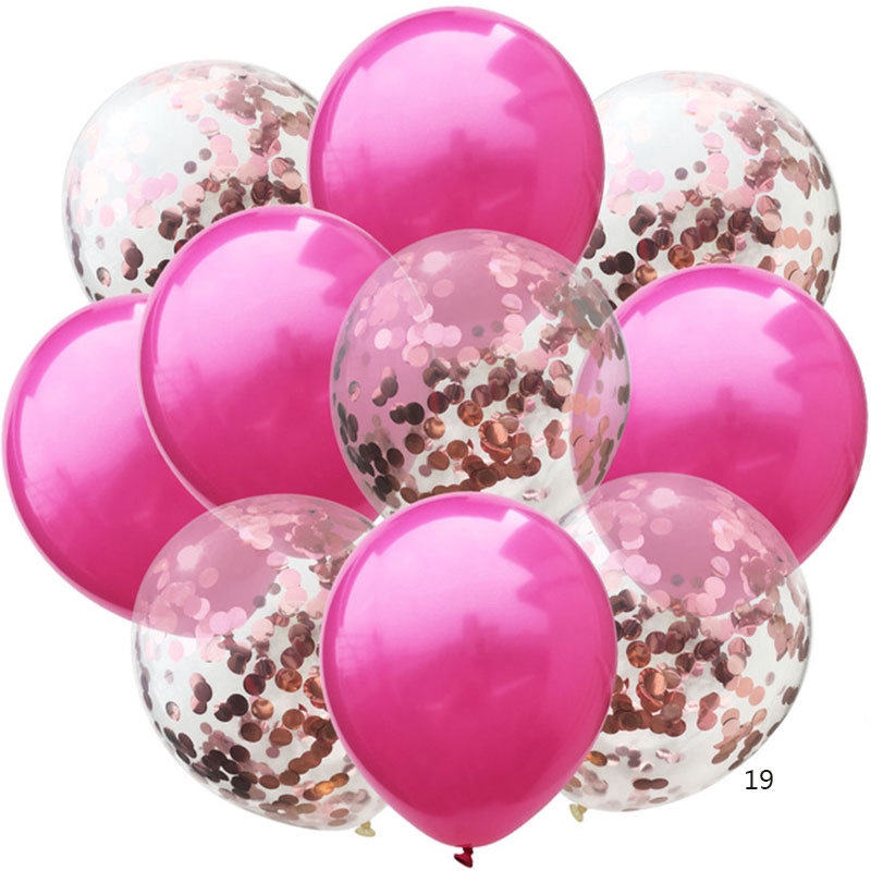 Bộ 10 Bong Bóng Cao Su Trong Suốt 12 inch