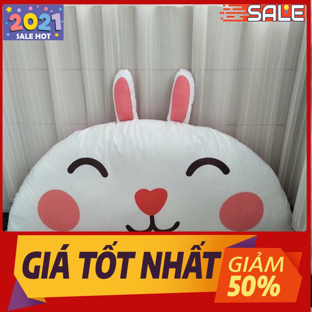 GỐI TỰA ĐẦU GIƯỜNG CAO CẤP MẪU THỎ HỒNG