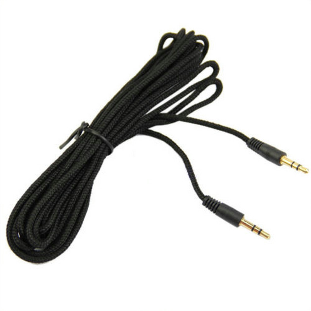 Dây cáp chuyển đổi âm thanh chốt cắm 3.5mm 2/3M dành cho máy MP3 trong xe hơi