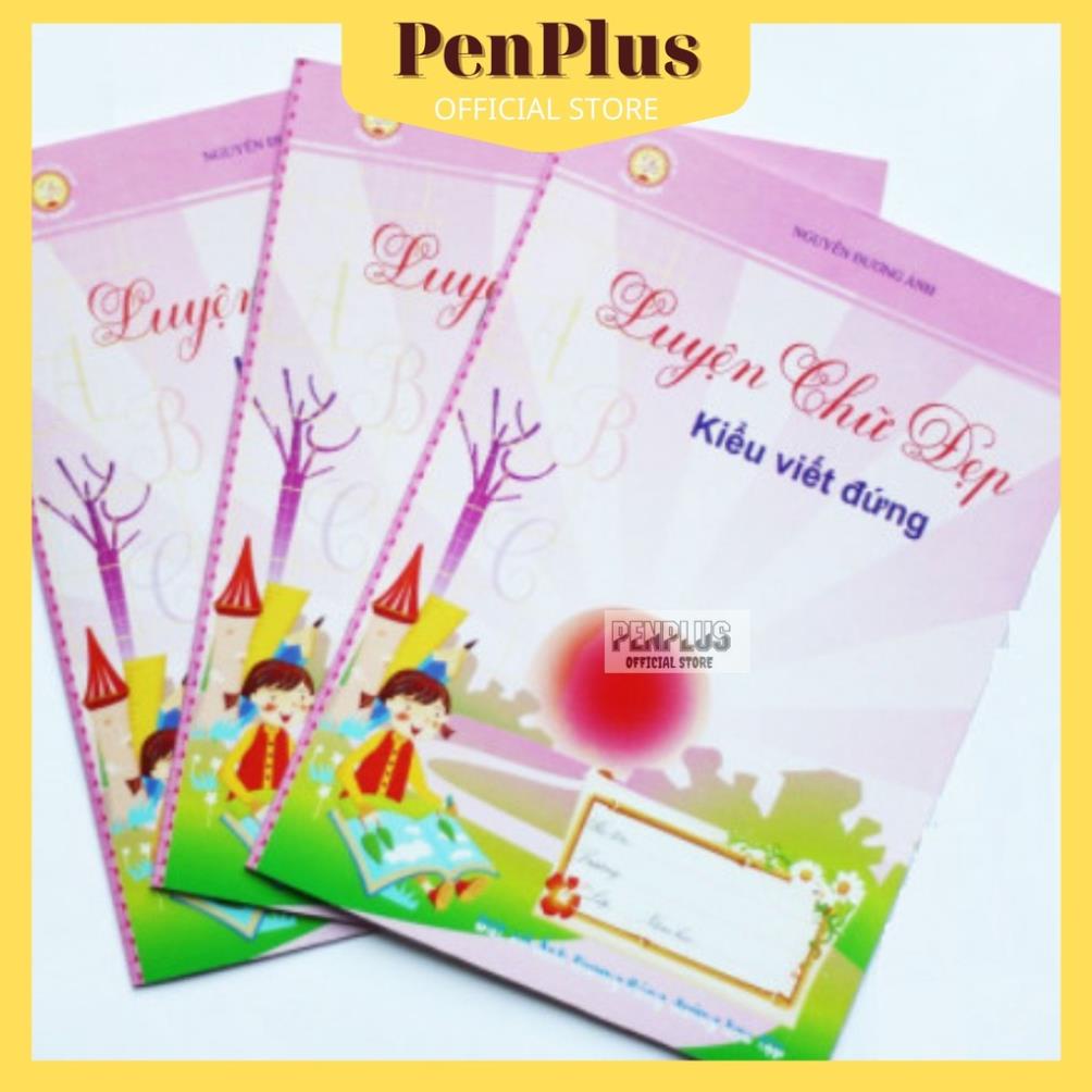 Vở Mẫu Luyện Chữ Đẹp Ánh Dương - Kiểu Viết Đứng - Dành Cho Học Sinh Tiểu Học