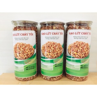 Sỉ 20 hộp gạo lứt cháy tỏi siêu ngon - Date mới