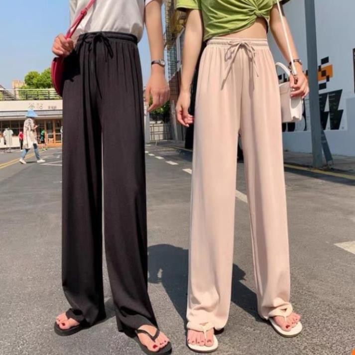 Quần thun tăm ống rộng quần culottes dáng thụng đủ size mẫu mới 2021 | WebRaoVat - webraovat.net.vn