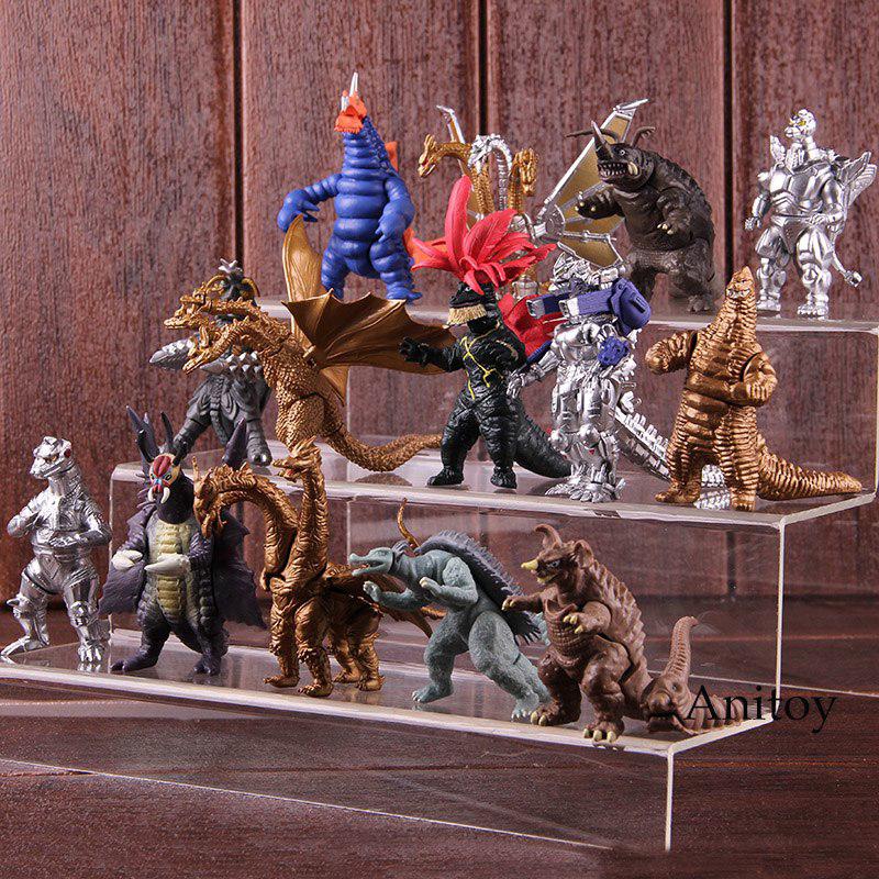 Set 14 mô hình đồ chơi nhân vật godzilla