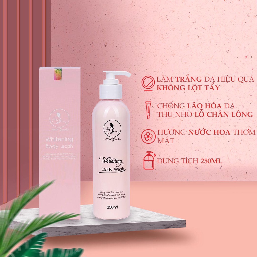 Kem body trắng da chiết suất lúa mạch và ngọc trai dưỡng da sáng hồng dung tích 180ml (KBD0001) bibi90