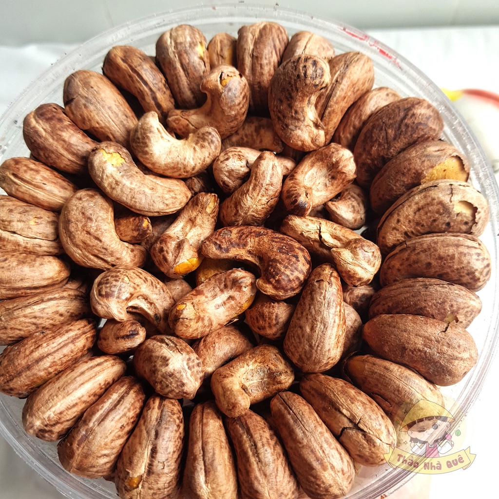 Hạt điều rang muối nguyên múi cao cấp hạt to giòn 500g - Đồ ăn vặt