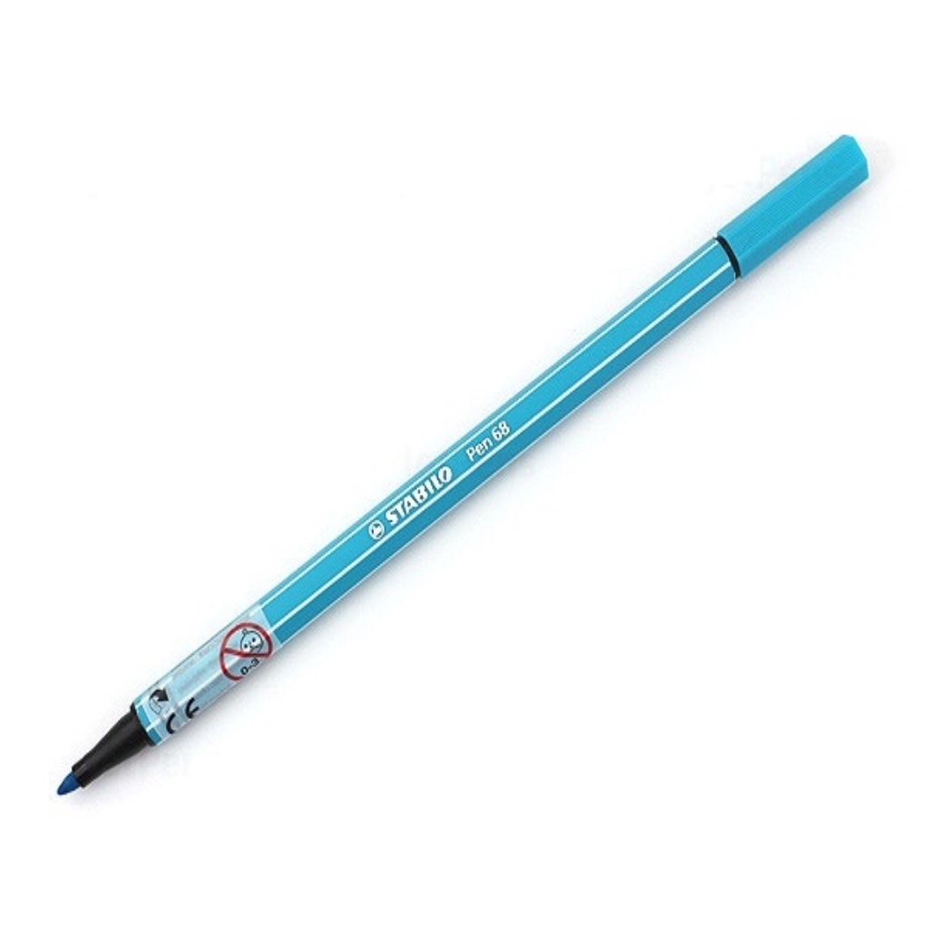 Combo 4 bút lông màu Stabilo Pen 68 Marker – 1.0mm – Blue Colors 3