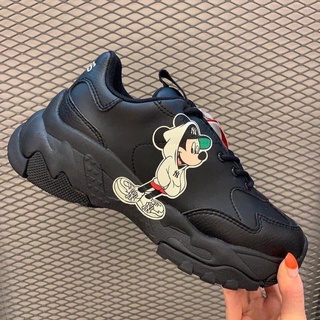 [ Chính Hãng 💯] Giày MLB Mickey Boston Black .