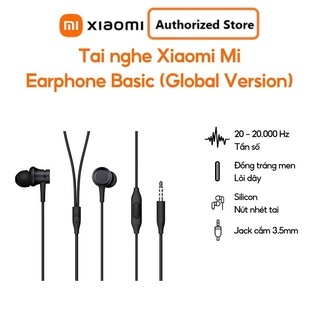 Tai nghe Xiaomi Mi Earphone Basic - Hàng chính hãng