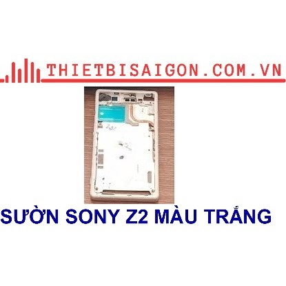 SƯỜN SONY Z2 MÀU TRẮNG