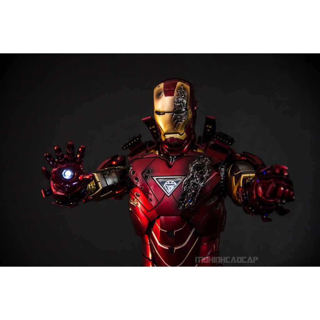 Mô hình PlayToys 1:6 Iron Man Mark VI Diecast