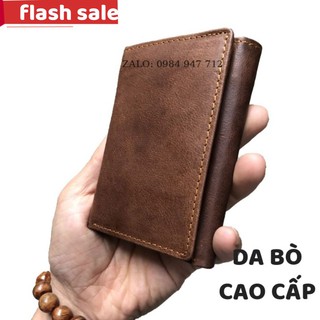 [HOT]Ví Da Nam, Ví Nam Da Bò 100% Nguyên Tấm - Kiểu Dáng 2020 NEW