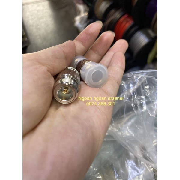 jack nối N cái female, nối N đực male, nối N cái female có bệ. nối jack cao tần viễn thông