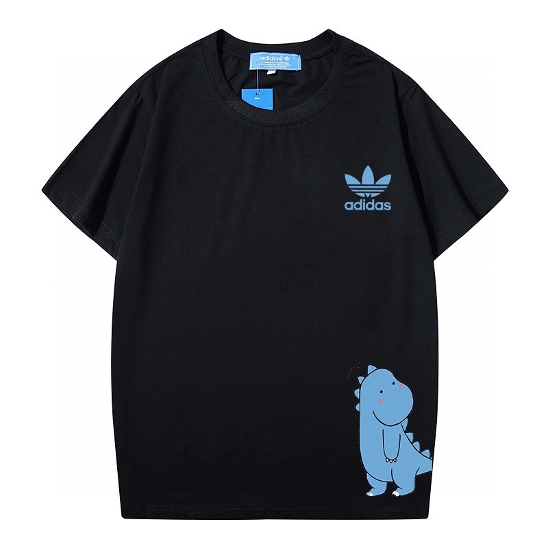 Áo Thun Tay Ngắn Cổ Tròn In Hình Rồng Vui Nhộn Thời Trang Mùa Hè Cho Nam Và Nữ