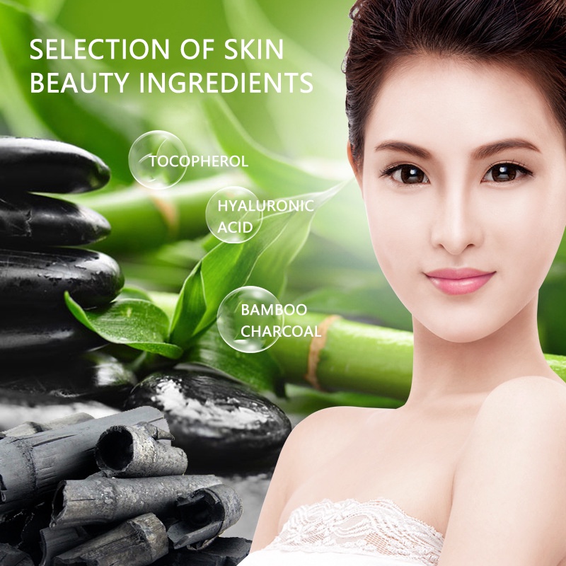 Mặt nạ than tre lột mụn đầu đen vùng mũi thu nhỏ lỗ chân lông | BigBuy360 - bigbuy360.vn