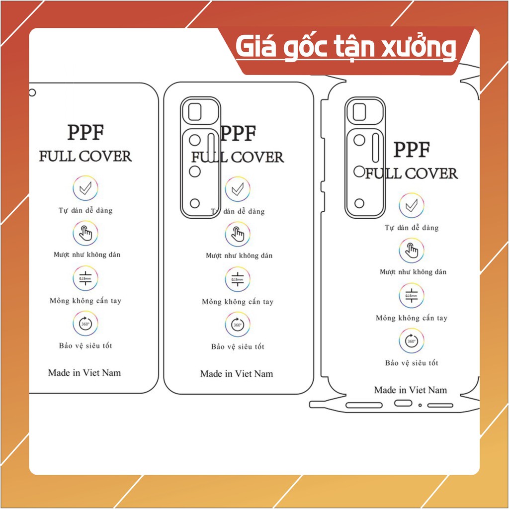 Dán dẻo PPF Mi 10 Ultra