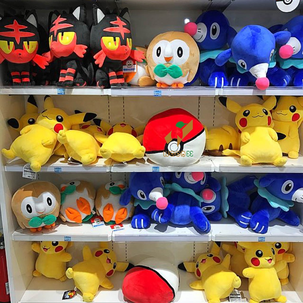 Gấu bông pokemon mèo lửa Litten 20cm