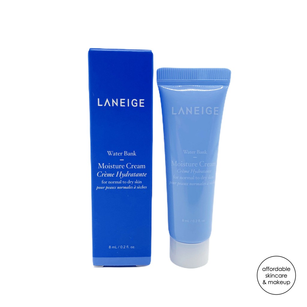 Kem dưỡng ẩm cấp nước Laneige Water Bank Moisture Cream 8ml (Tách set Sephora Mỹ)