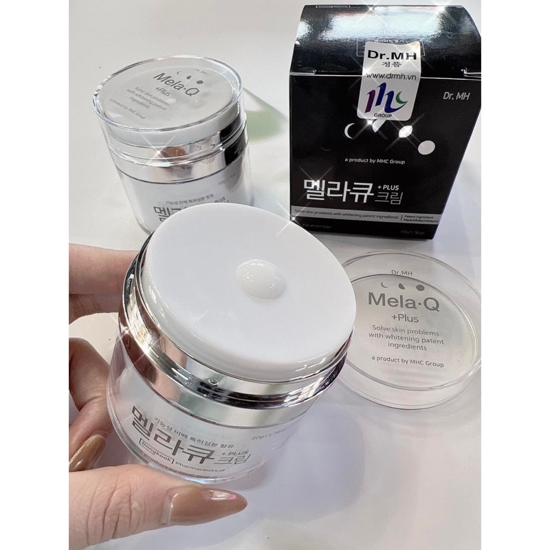 [Hàng Bay] Kem Nám Mela Q Plus - Mẫu mới mela M Cream Hàn Quốc 50ml, Kem Dưỡng Trắng Da, Mờ Nám, Chống lão hoá Hàn quốc