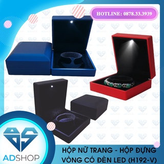 HỘP ĐỰNG VÒNG,HỘP ĐỰNG NỮ TRANG CÓ ĐÈN LED (H192-V)