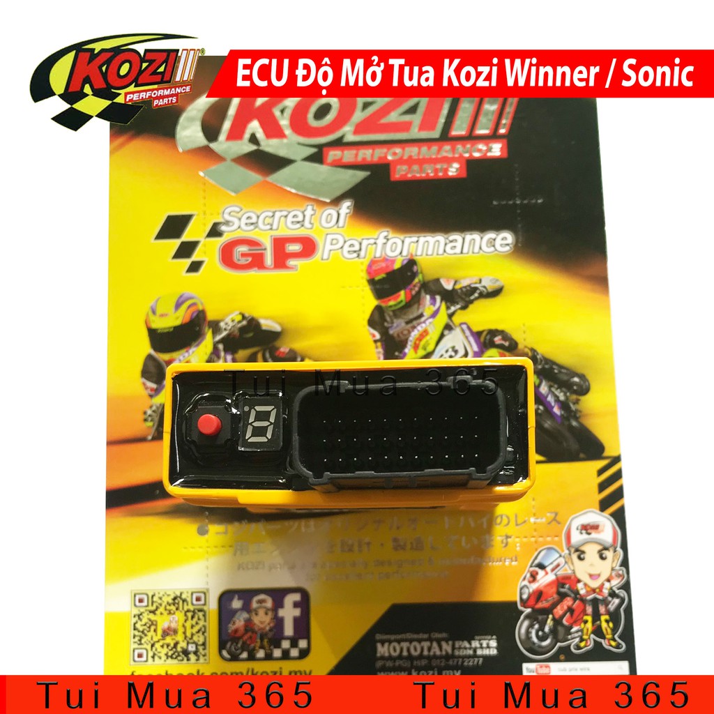 [ECU] IC Độ Mở Tua Honda Winner 150cc, Sonic - Kozi ( Có 8 Map Tăng Chỉnh )