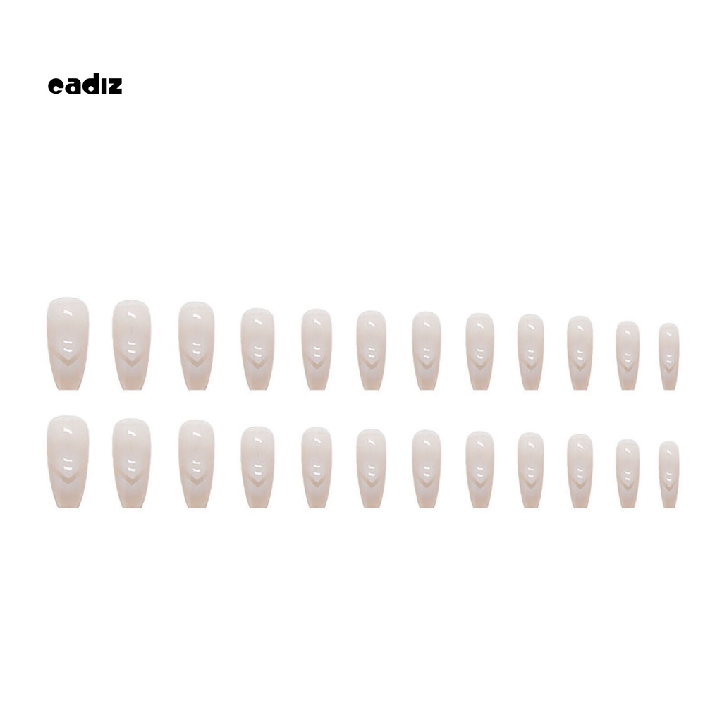 1 Bộ Móng Tay Giả Có Thể Đeo Với Keo Siêu Mỏng