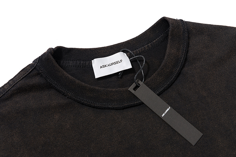 Áo Thun Tay Ngắn Cổ Tròn Dáng Rộng Chất Liệu Cotton Dày Dặn Thời Trang Cho Nam Và Nữ # 1803