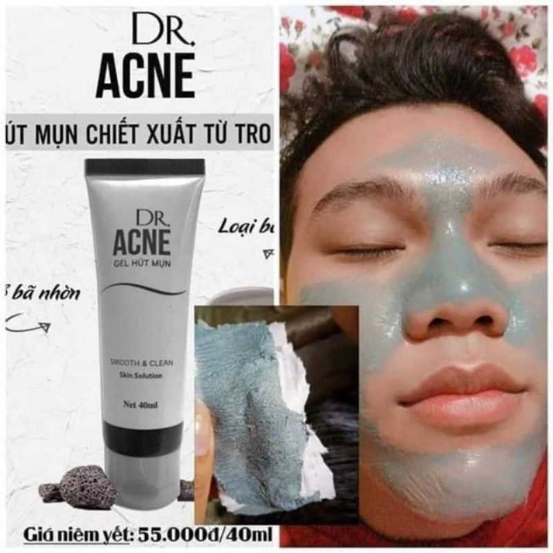 LỘT MỤN DR ACNE CHÍNH HÃNG HÚT SẠCH MỤN CÁM