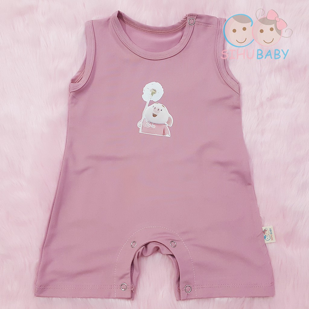 Body Sát Nách Cho Trẻ Sơ Sinh, Bé Trai Bé Gái (3 - 7 KG) [SiHu Baby Shop]