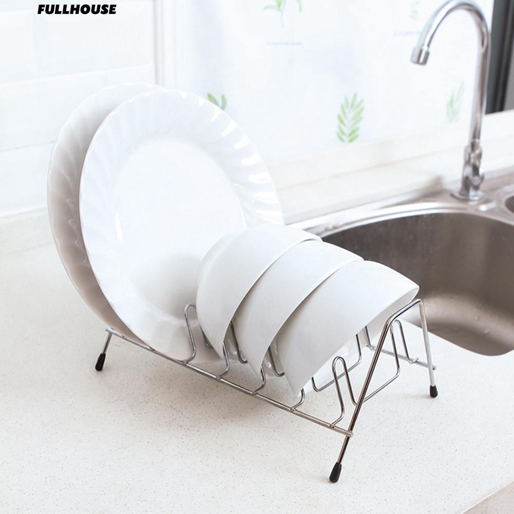 Giá Inox Úp Đĩa Ráo Nước Tiện Dụng Cho Nhà Bếp