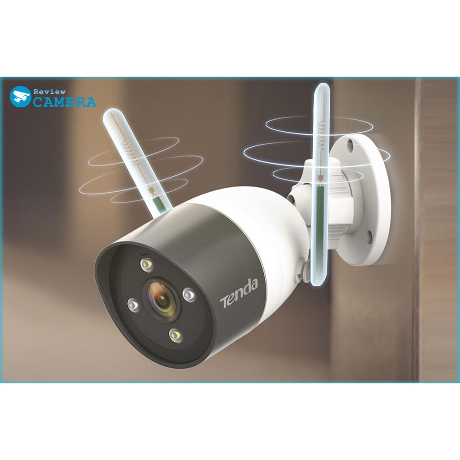 Camera Wifi Giám Sát Ngoài Trời Tenda CT6 Độ Phân Giải 2K -Ban Đêm Có Màu Bảo Hành 24 tháng