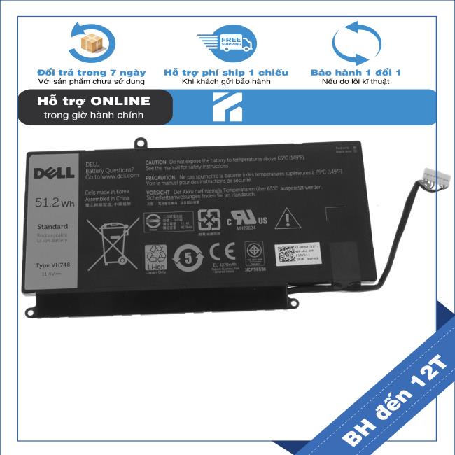 BH12TH . PIN ZIN Dell Inspiron 14-5439 Vostro 5460 5470 5560 V5460D-1318 VH748 NEW 100%