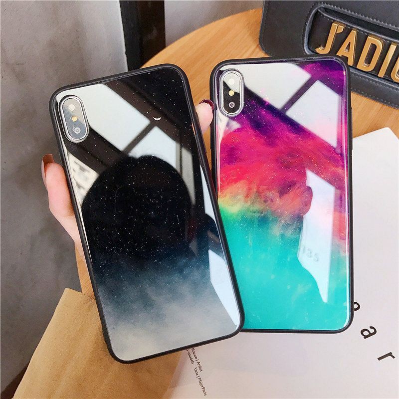 [BAO GIÁ] ỐP LƯNG IPHONE MẶT KÍNH CƯỜNG LỰC SIÊU ĐẸP