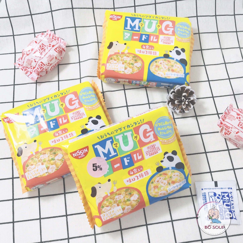 Mỳ Mug Nissin Cho Bé Nhật Bản