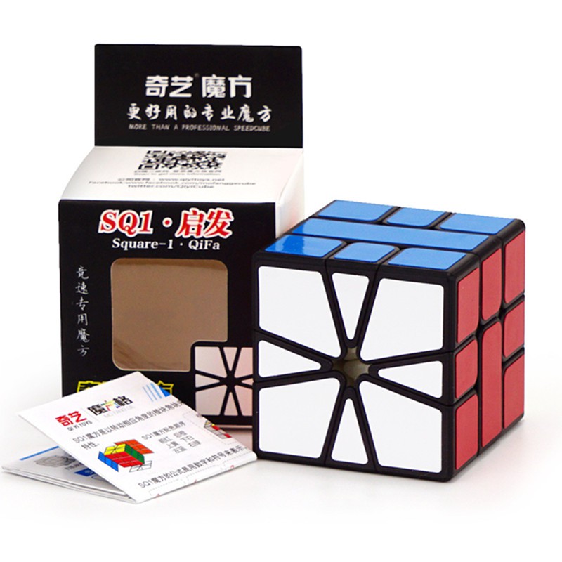 Đồ Chơi Rubik Qiyi SQ1 Sticker Biến Thể - Rubik Biến Thể Cao Cấp ( Tặng chân đế Rubik )