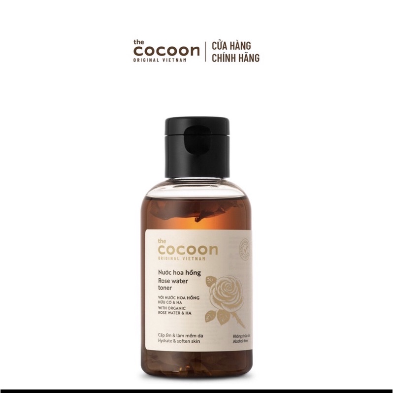 NƯỚC HOA HỒNG THE COCOON CẤP ẨM LÀM MỀM DA