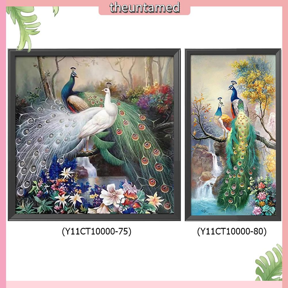 Tranh Thêu Chữ Thập Diy 11ct Hình Con Công | BigBuy360 - bigbuy360.vn