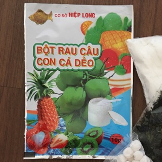 Bột làm thạch rau câu con cá dẻo ngon (gói)
