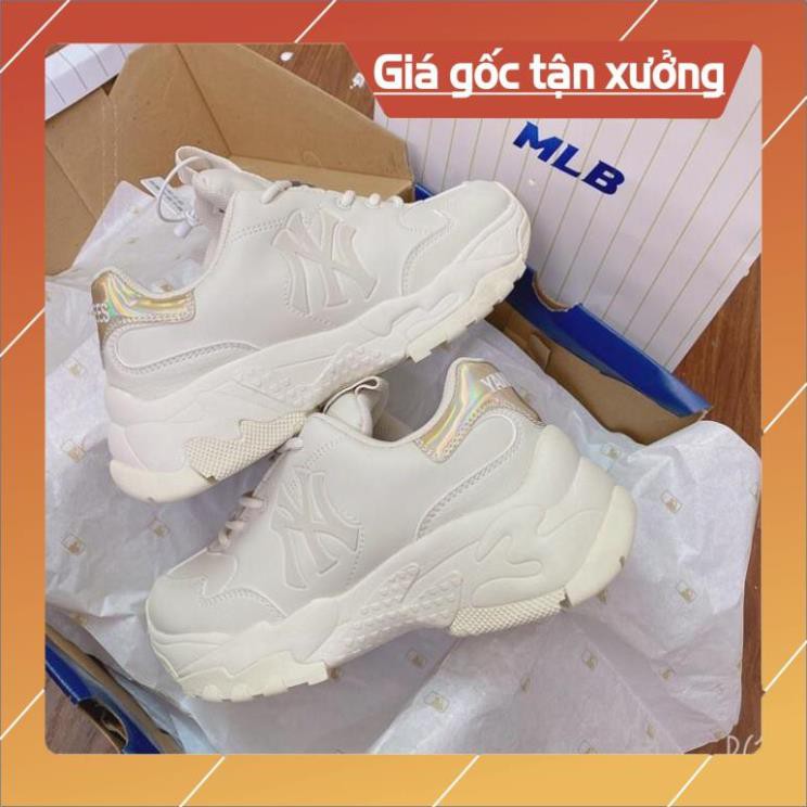 [FreeShip+ Hàng Cao Cấp] Giày thể thao Mlb gót vàng Hàng 1:1, Giày thể thao nam nữ Full phụ kiện (ảnh thật)