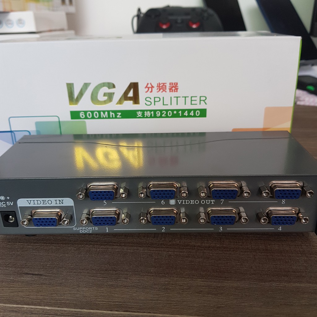 Chia VGA 1 ra 2, 4, 8 màn hình cùng lúc 600Hz