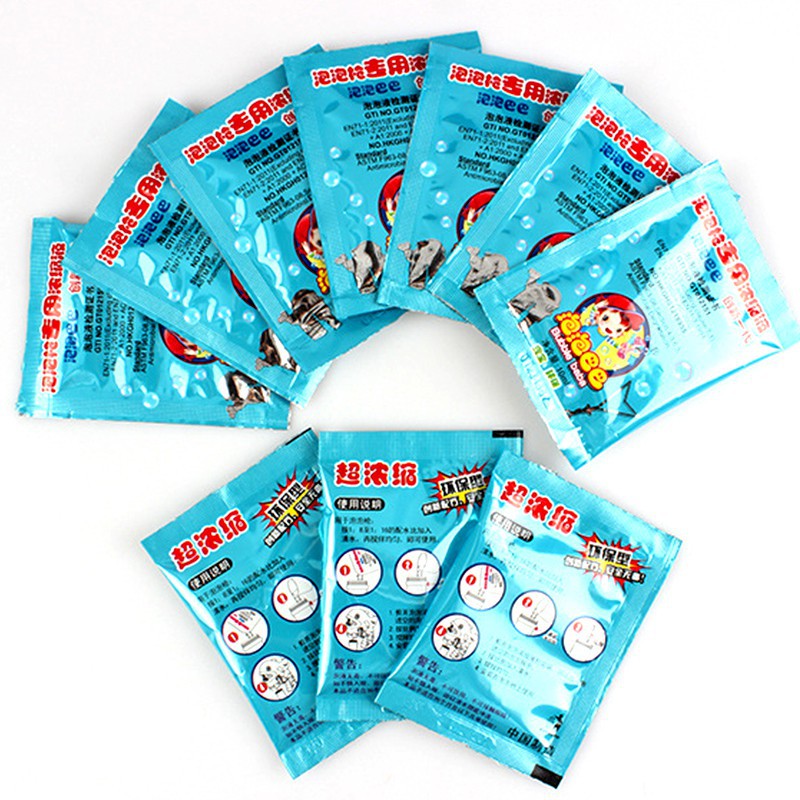 💥 Túi Nước Xà Bông 💥 Dùng pha bong bóng cho que thổi,máy phun,bong bóng ra nhiều.