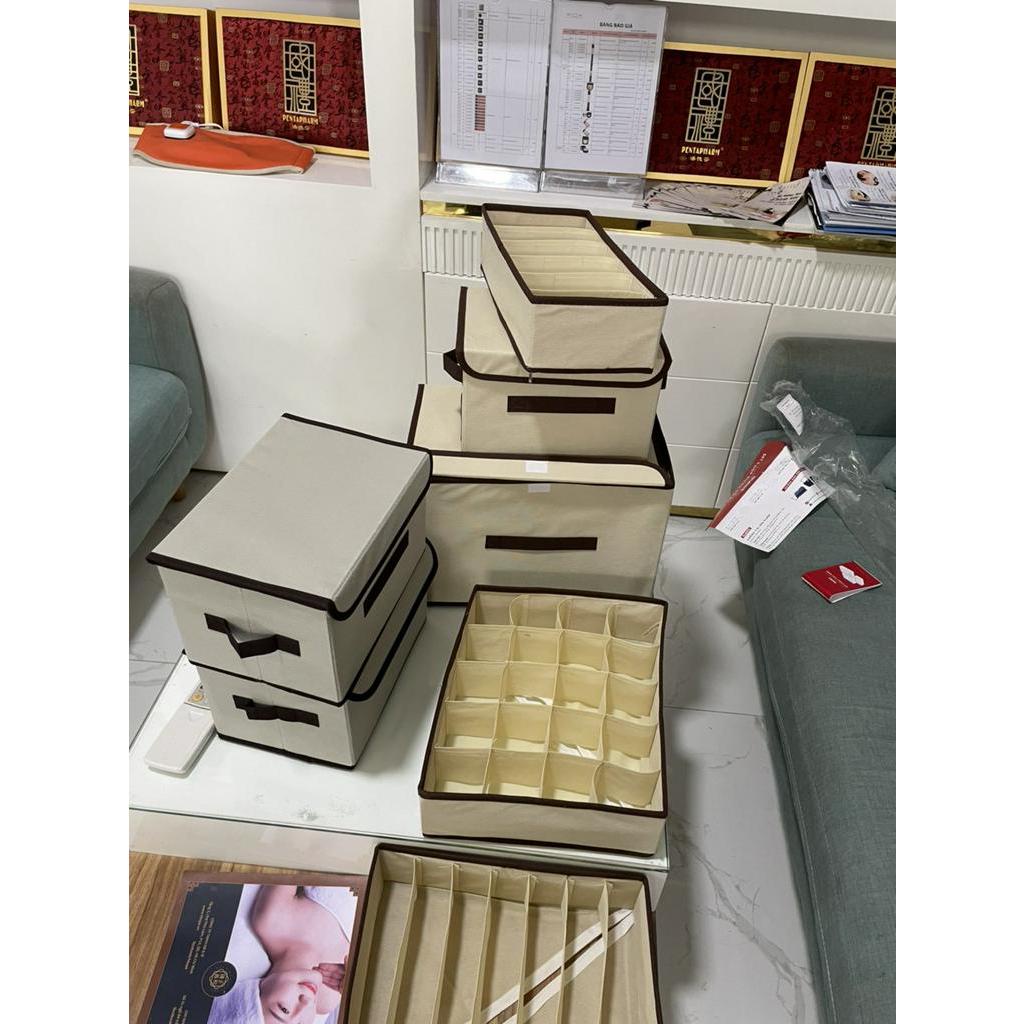 Hộp Vải Đựng Đồ Hộp Đựng Quần Áo Vải Đa Năng Tiện Lợi Hàng Loại 1