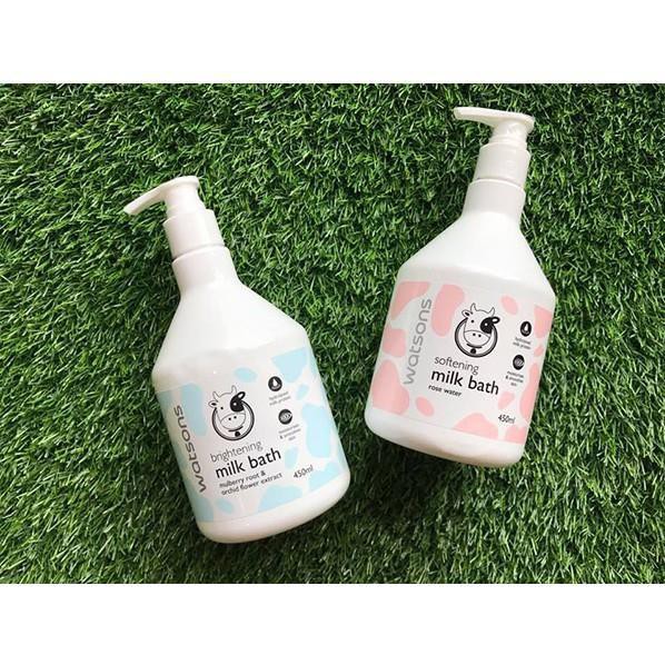 [ Chính Hãng ] (Sỉ = Lẻ) SỮA TẮM CON BÒ WASTON Milk Bath THÁI LAN 450ML