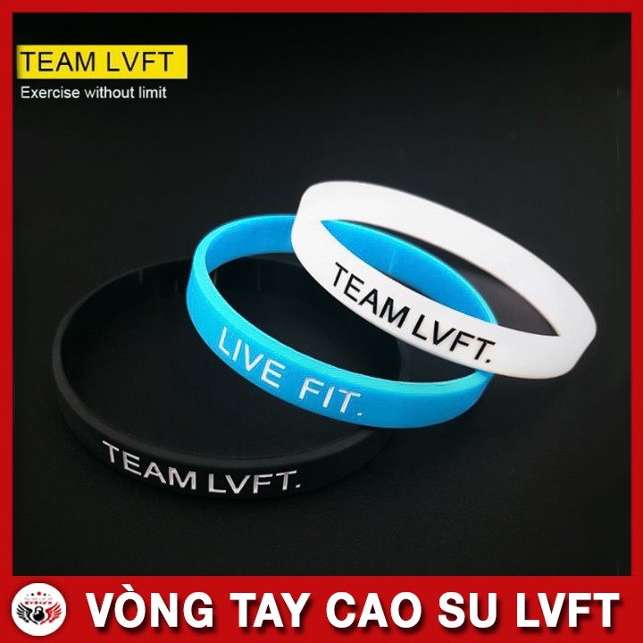 Vòng tay cao su gym - Vòng tay thể thao LVFT