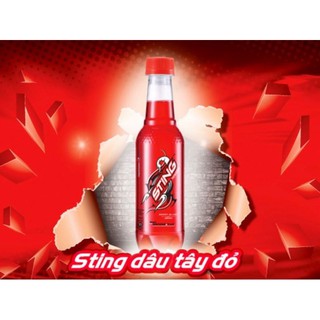 Lốc 6 chai Sting dâu 330ml